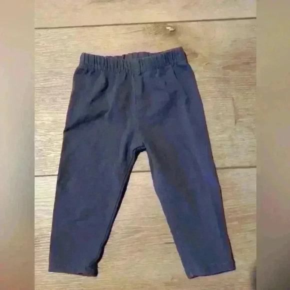 5/$10-Just One You by Carters Baby Girl Dark Grey Leggings Size 6 Months - Picture 2 of 3